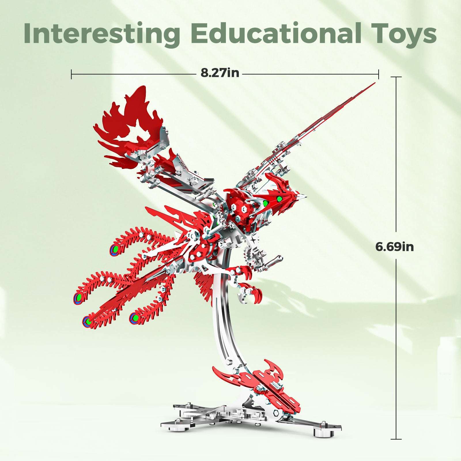 3D Puzzle Phoenix （Red）
