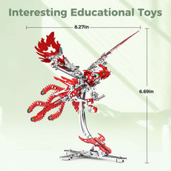 3D Puzzle Phoenix （Red）
