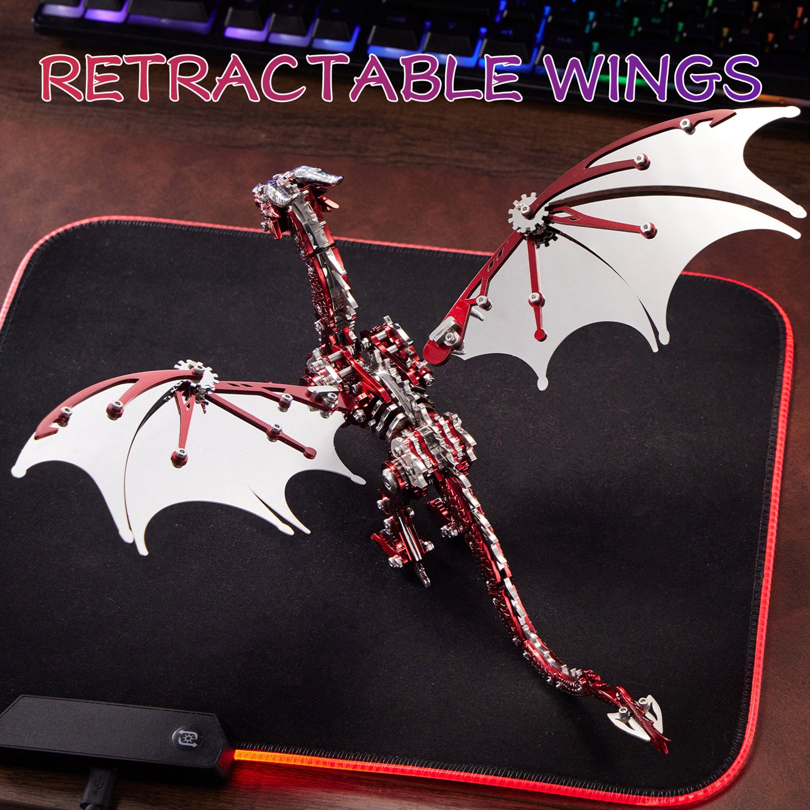 3D  Puzzle  Pteranodon  （ Red ）