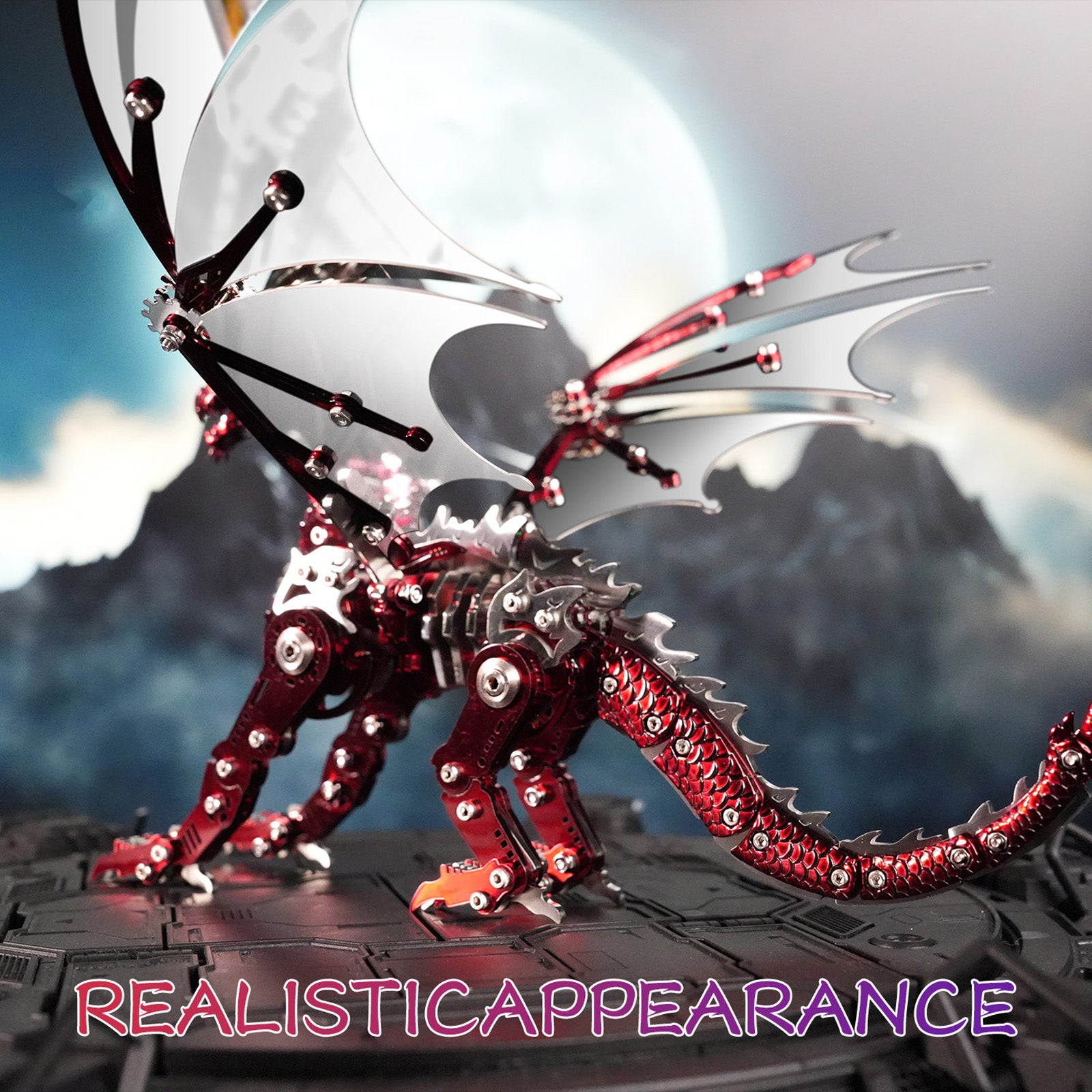 3D  Puzzle  Pteranodon  （ Red ）